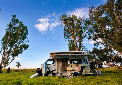 An affordable camper van