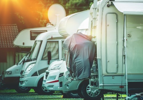The best RV brands in a storage place