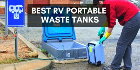A best RV portable waste tank