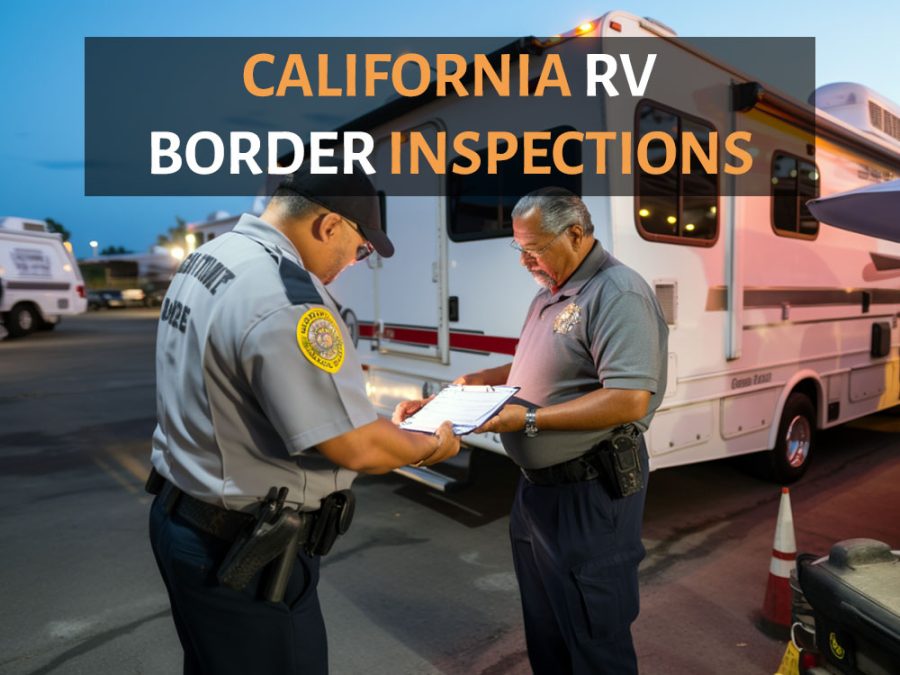 California RV border inspections