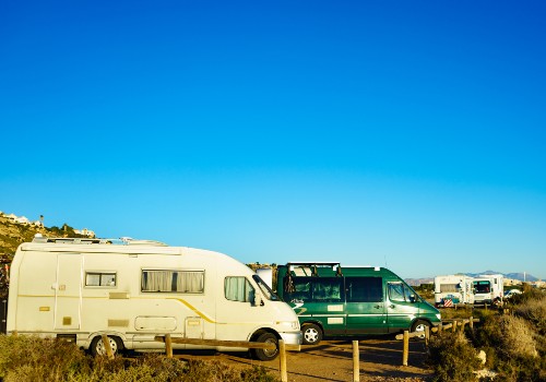 Camping and traveling in a motor home