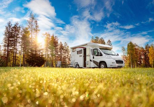 A family vacation in a motorhome