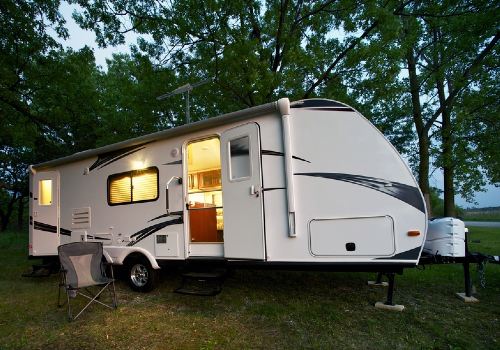 A forest river RV