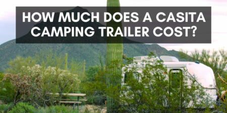 How much does a casita camping trailer cost