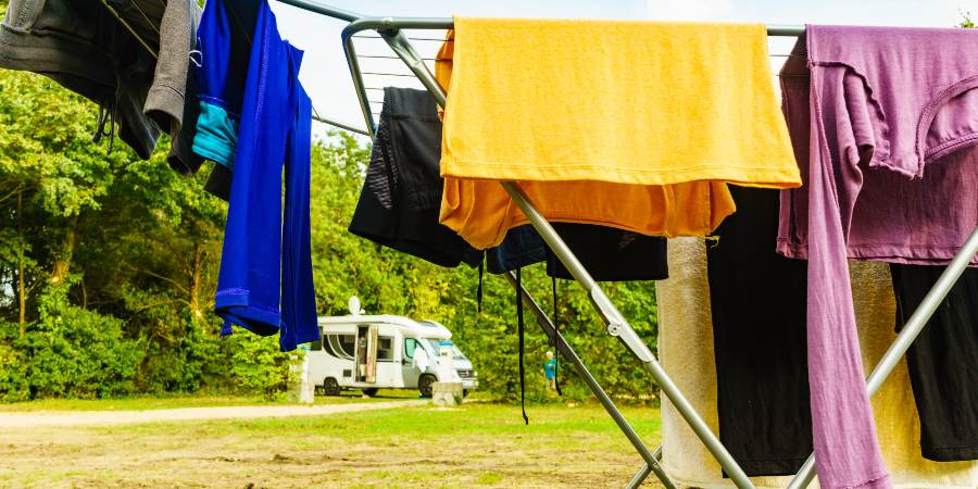 Laundry tips for an RV
