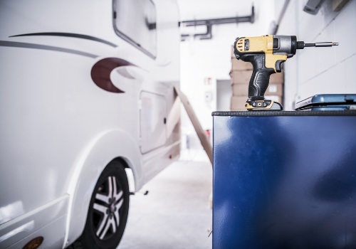 A maintenance tool for an RV