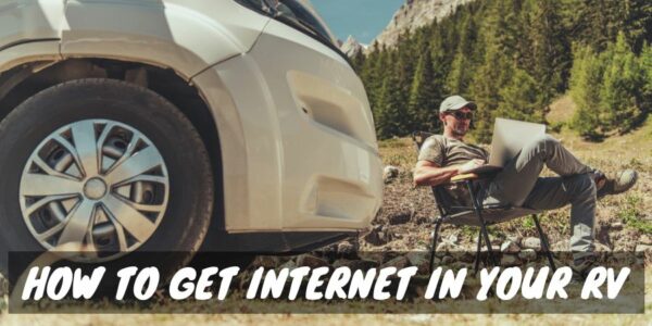 A man got internet access in his RV