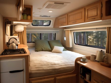 Life in an RV is cramped -- no privacy or space