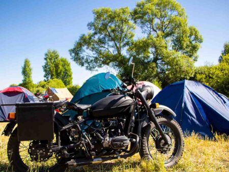 Tent for Motorcycle Camping