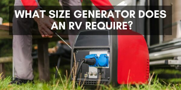 What size generator does an RV require?